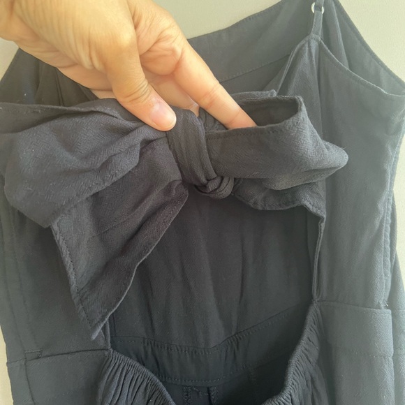 Abercrombie & Fitch Black Tie-Back Jumpsuit - Picture 4 of 8